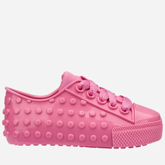 Mini Melissa Shoes Mini Melissa Polibolha Pink Jelly Sneakers